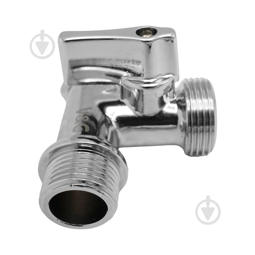 Кран кульовий V&G VALOGIN 1/2"х3/4"х1/2" для підключення сантехнічних приладів VG-506101 - фото 2 Кран кульовий V&G VALOGIN 1/2"х3/4"х1/2" для підключення сантехнічних приладів VG-506101 - фото 2