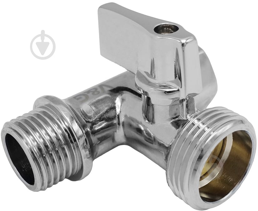 Кран кульовий V&G VALOGIN 1/2"х3/4"х1/2" для підключення сантехнічних приладів VG-506101 - фото 1 Кран кульовий V&G VALOGIN 1/2"х3/4"х1/2" для підключення сантехнічних приладів VG-506101 - фото 1