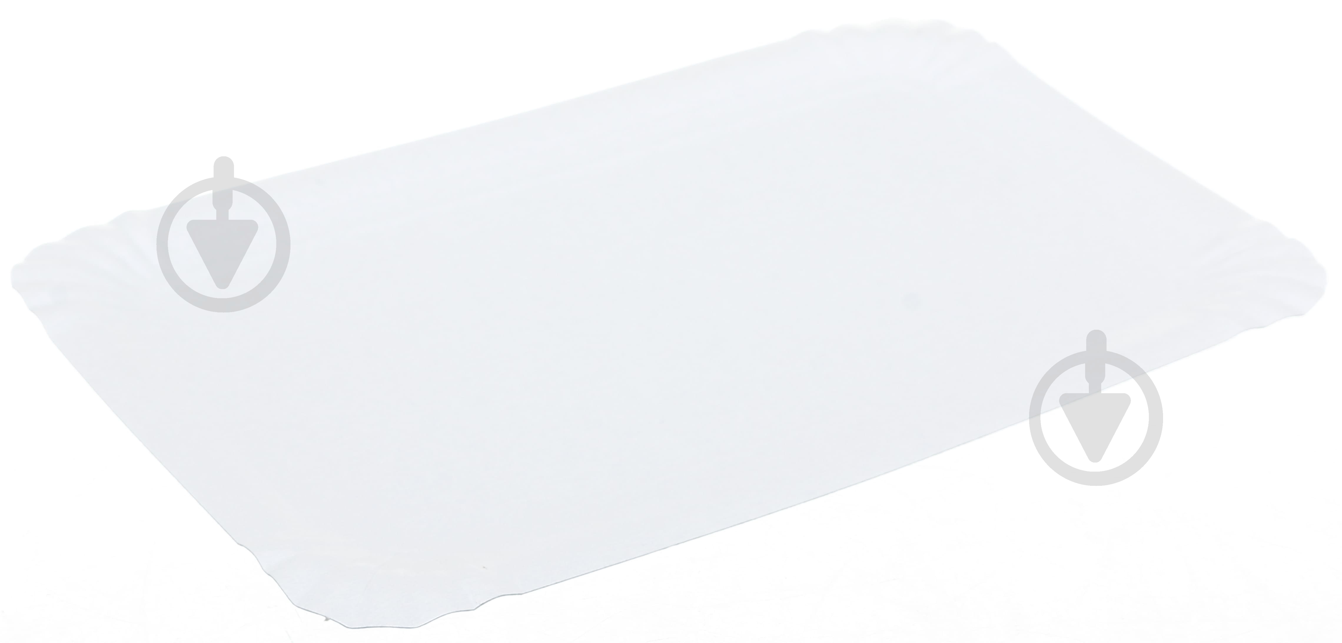 Тарелка одноразовая бумажная белая 14х20 см Weekend 100 шт. - фото 3