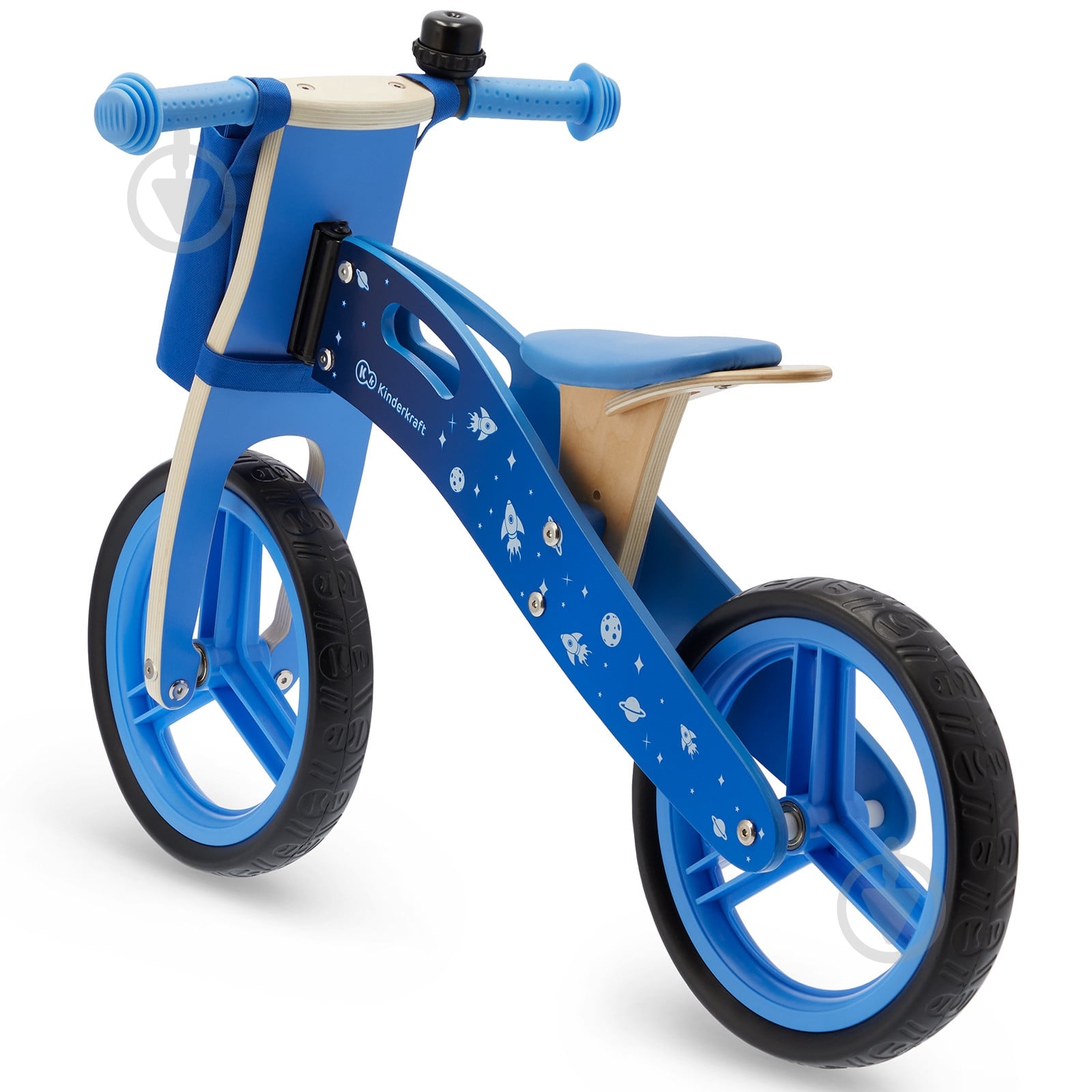 Беговел Kinderkraft Runner Космический синий KKRRUNGBLU00AC - фото 3