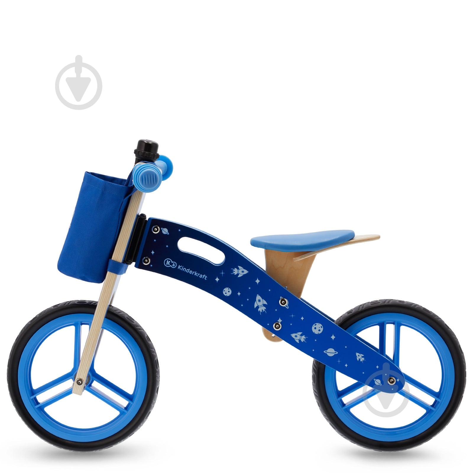 Беговел Kinderkraft Runner Космический синий KKRRUNGBLU00AC - фото 2