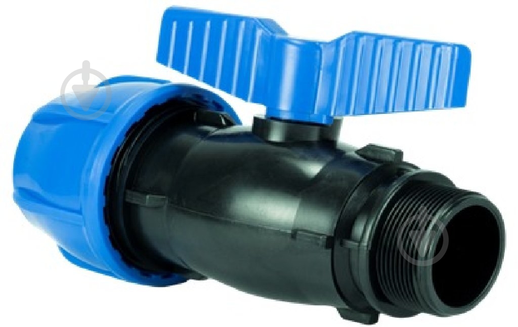 Кран шаровой Senkron для ПЕ труб ЗР 20х1/2 - фото 1