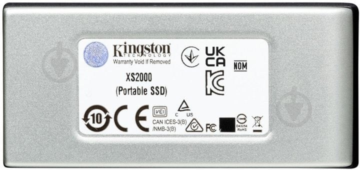 SSD-накопитель Kingston 2000GB Portable USB Type-C TLC (SXS2000/2000G) - фото 2 SSD-накопитель Kingston 2000GB Portable USB Type-C TLC (SXS2000/2000G) - фото 2