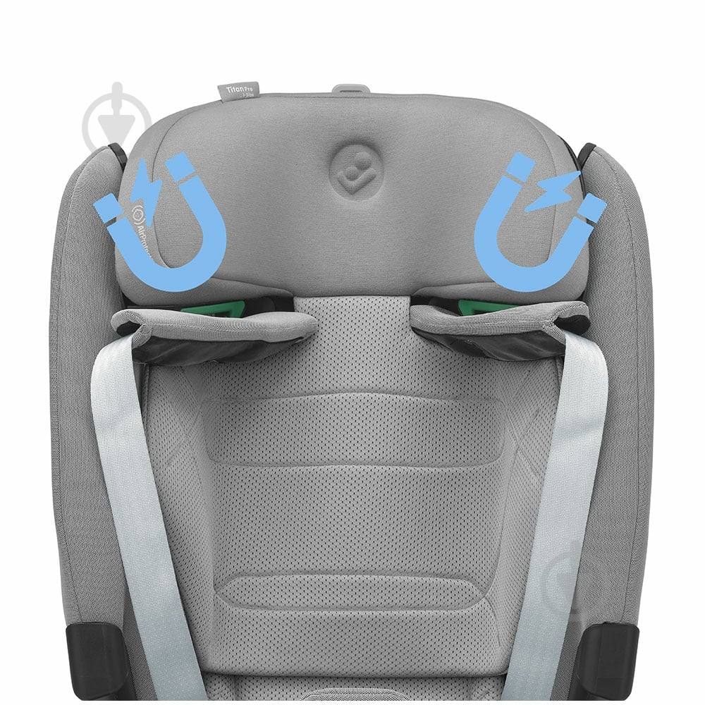 Автокрісло Maxi-Cosi Titan Pro 2 i-Size Authentic Grey сірий 8618510112 - фото 5