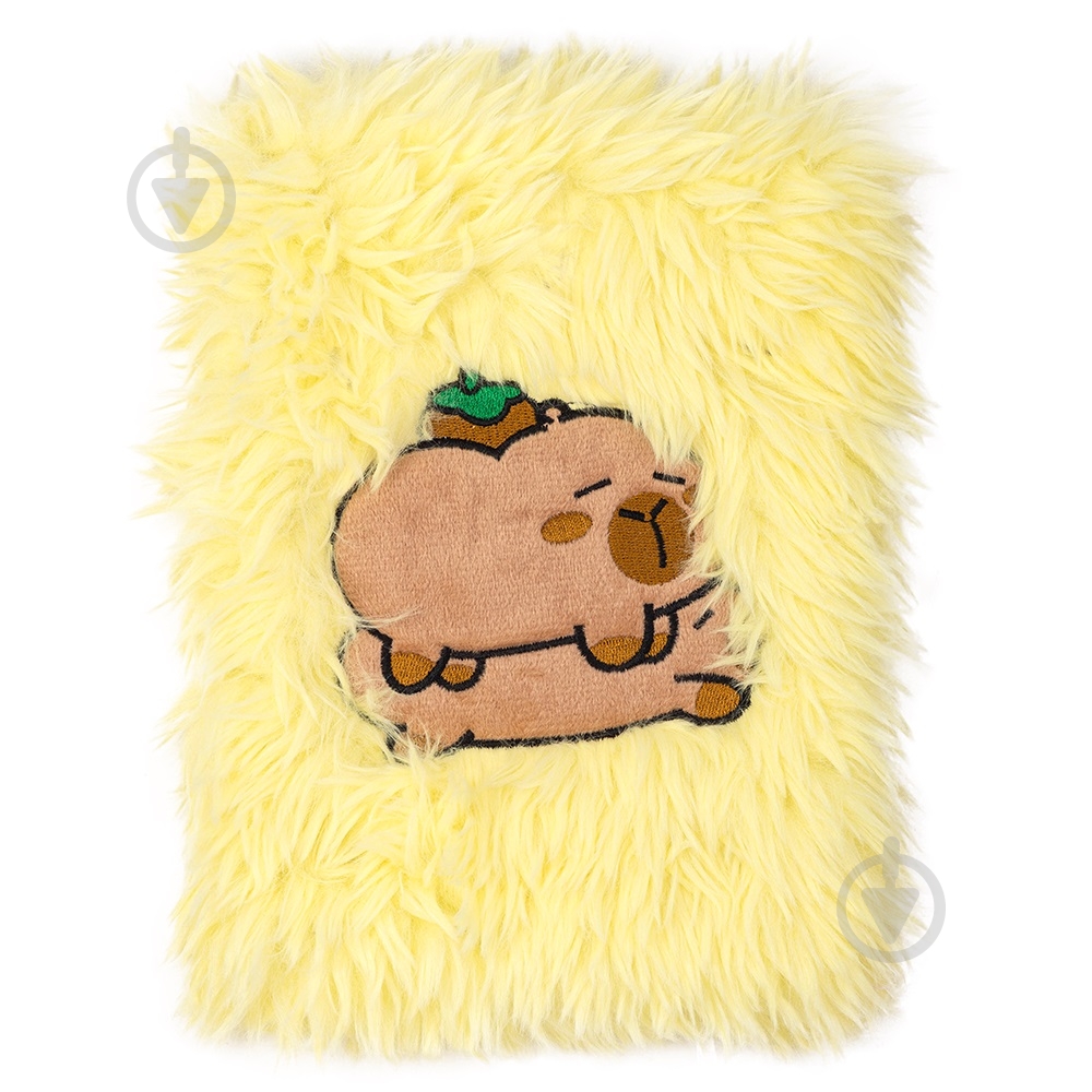 Блокнот плюшевий Forme CAPYBARA 21 А5 80 арк. KIDS Line - фото 1