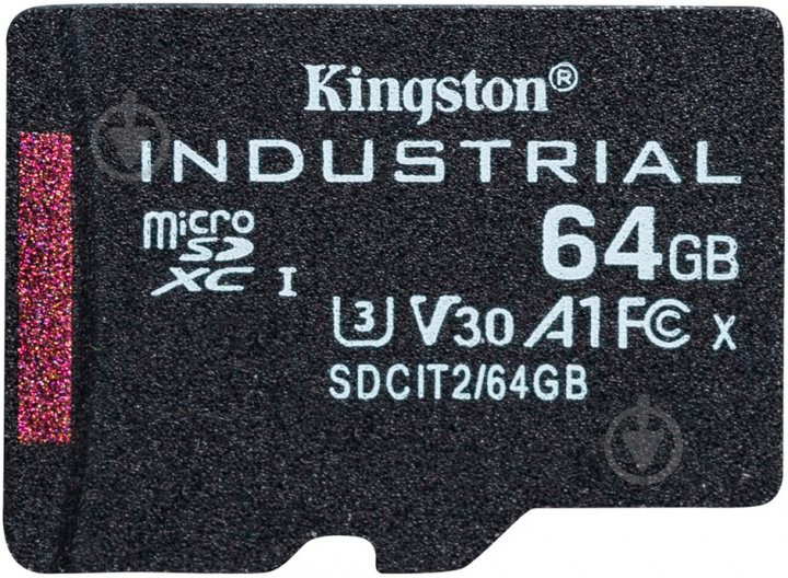Карта памяти Kingston microSDXC 64 ГБ Class 10 (SDCIT2/64GBSP) - фото 2