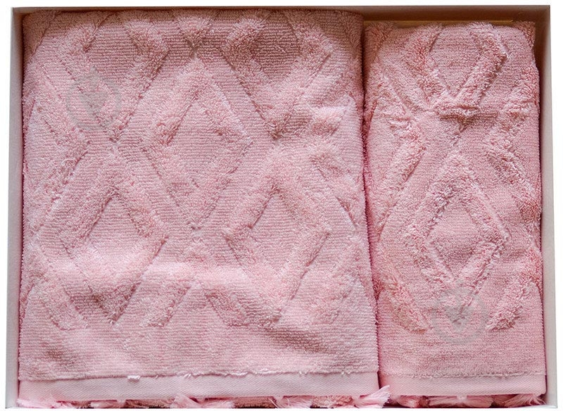 Набор полотенец Duma розовый Arya - фото 5 Набор полотенец Duma розовый Arya - фото 5