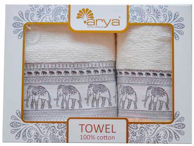 Набор полотенец Luck кремовый Arya - фото 6