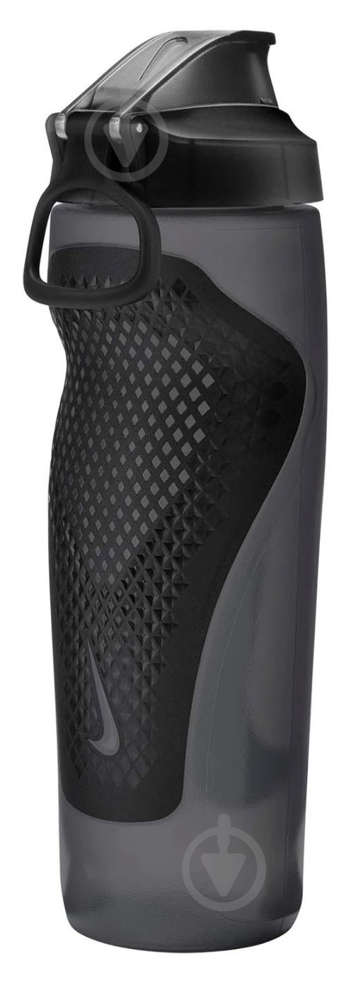 Бутылка спортивная Nike REFUEL BOTTLE чорная - фото 2 Бутылка спортивная Nike REFUEL BOTTLE чорная - фото 2