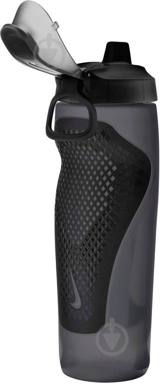 Бутылка спортивная Nike REFUEL BOTTLE чорная - фото 3 Бутылка спортивная Nike REFUEL BOTTLE чорная - фото 3