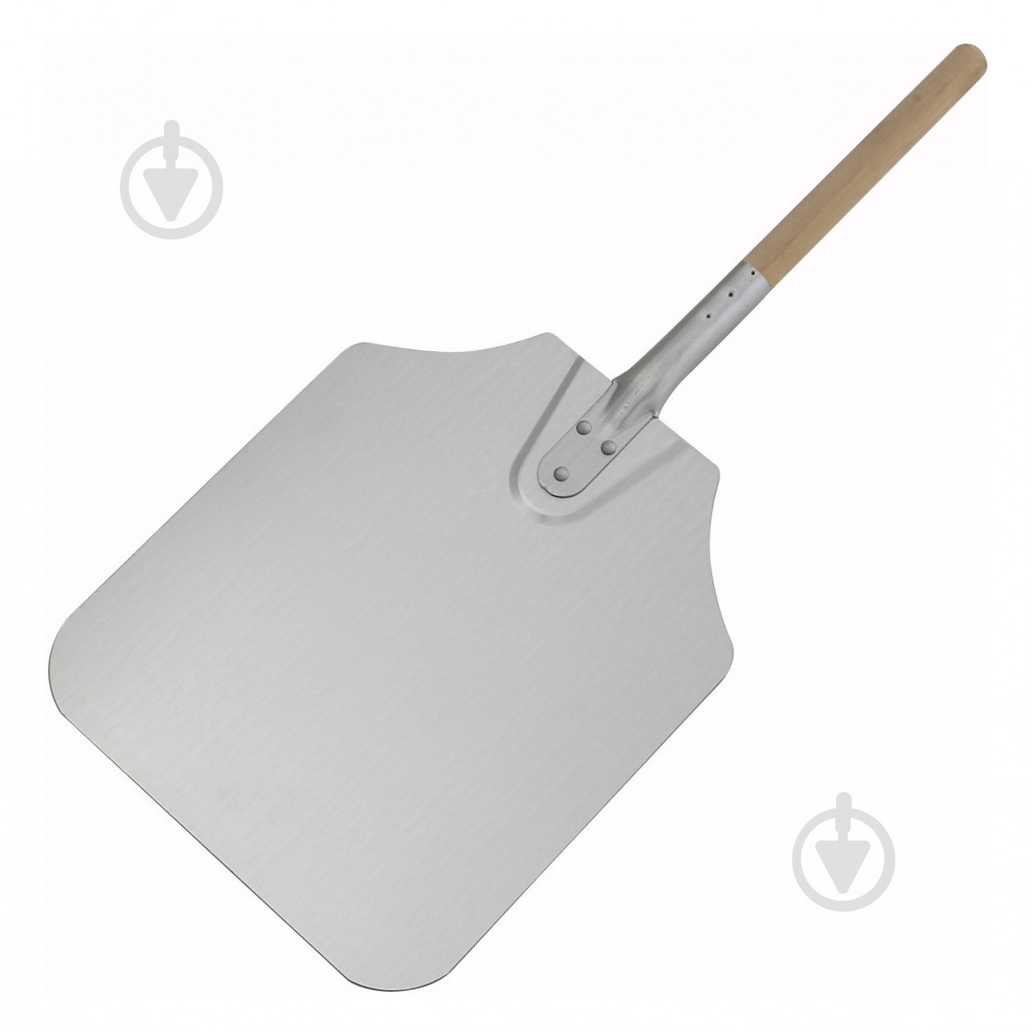 Лопатка алюминиевая 30х35 см для пиццы с деревянной ручкой 65 см - фото 3 Лопатка алюминиевая 30х35 см для пиццы с деревянной ручкой 65 см - фото 3