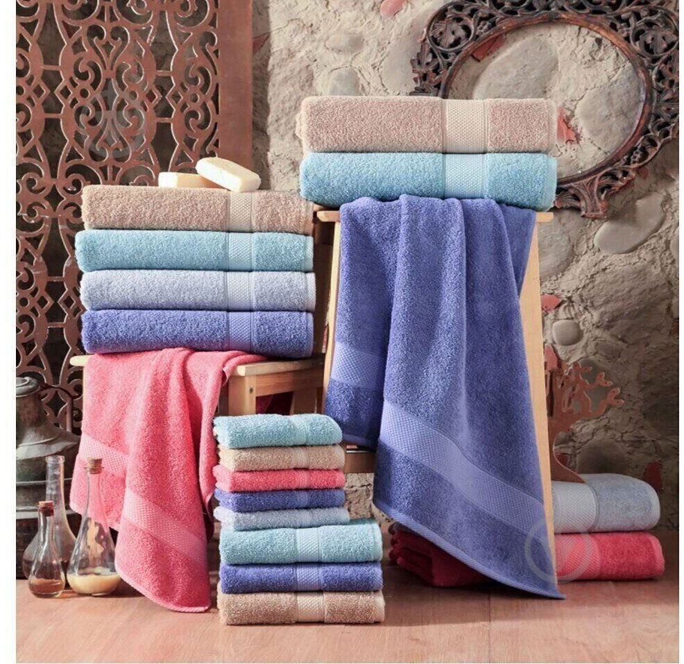 Набор полотенец Miranda Soft серый Arya - фото 5 Набор полотенец Miranda Soft серый Arya - фото 5