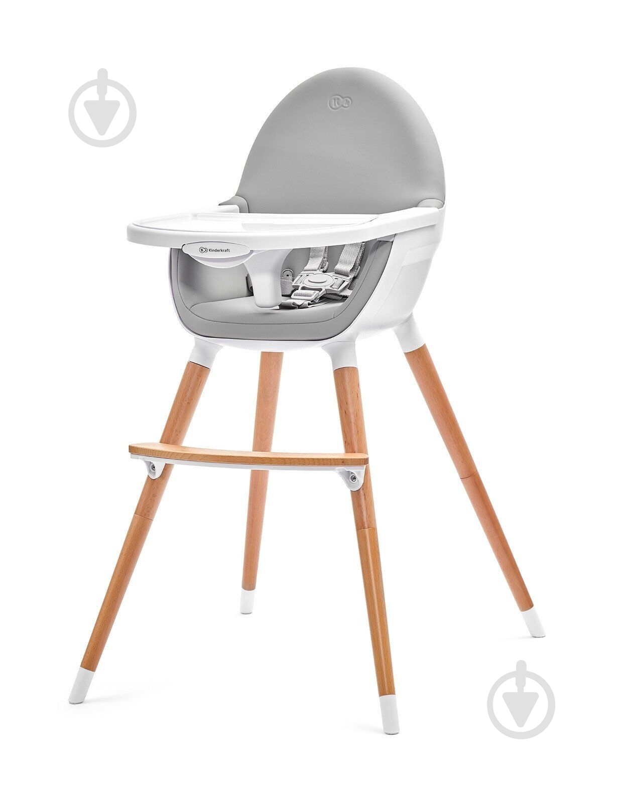 Стульчик для кормления Kinderkraft Fini Gray (KKKFINIGRY0000) - фото 1 Стульчик для кормления Kinderkraft Fini Gray (KKKFINIGRY0000) - фото 1