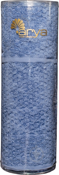 Набор полотенец Arno синий Arya - фото 3 Набор полотенец Arno синий Arya - фото 3