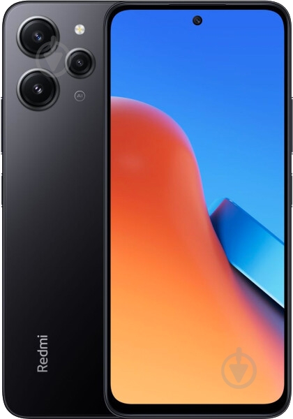Смартфон Xiaomi Redmi 12 8/256GB midnight black (997611) - фото 1
