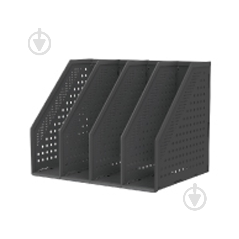 Лоток для бумаг черный E9846 Deli - фото 3