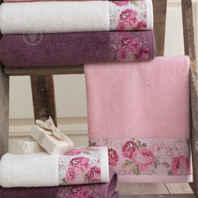 Набор полотенец Desima кремовый Arya - фото 4 Набор полотенец Desima кремовый Arya - фото 4