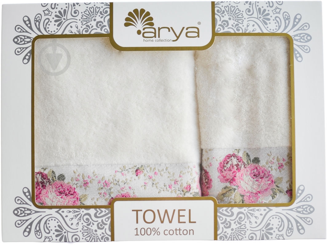 Набор полотенец Desima кремовый Arya - фото 8 Набор полотенец Desima кремовый Arya - фото 8