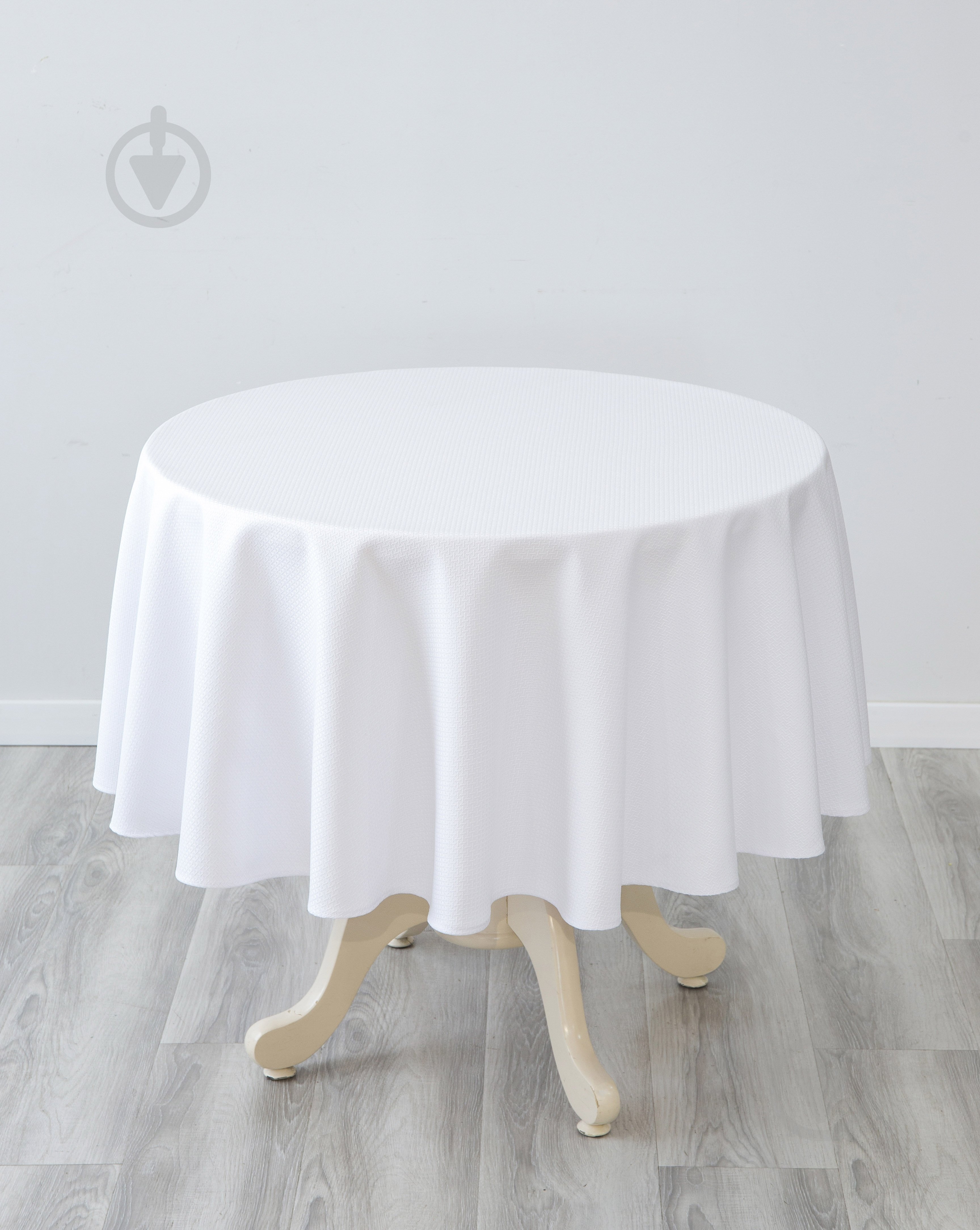Скатерть Parma Ø 160 см белый Luna - фото 1