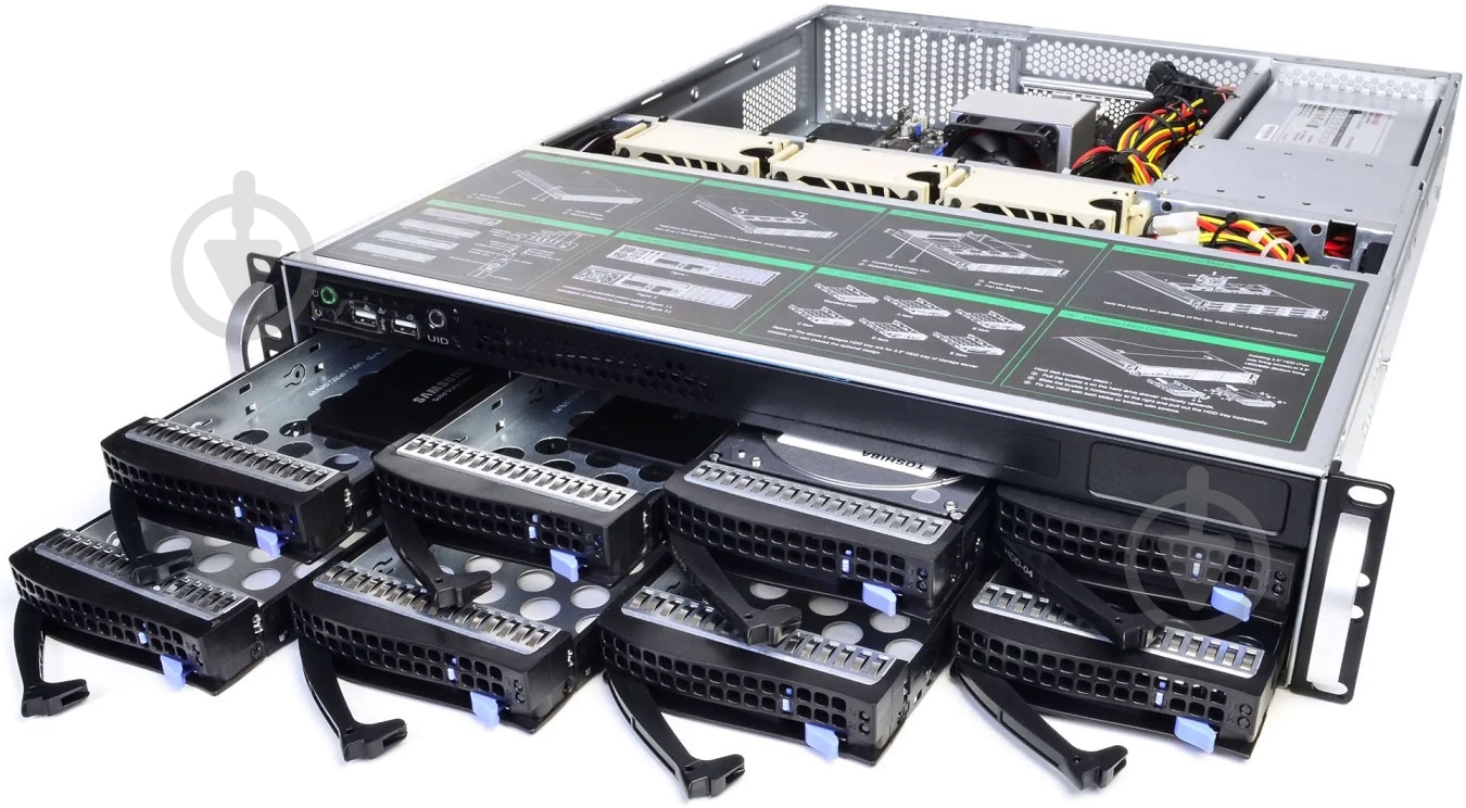 Сервер Artline Business R35 (R35v62) - фото 8 Сервер Artline Business R35 (R35v62) - фото 8