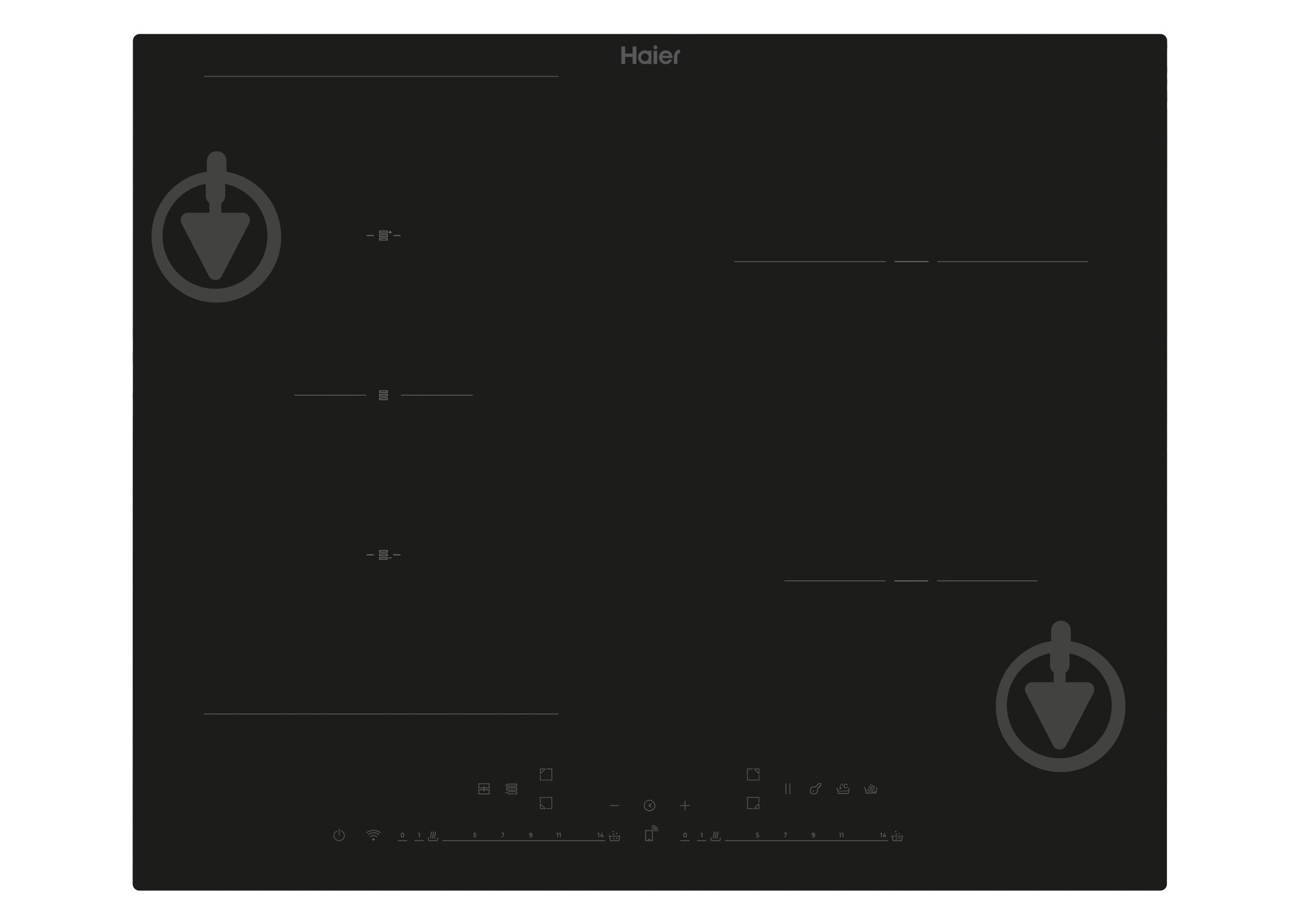 Варочная поверхность индукционная Haier HAIF64DCS - фото 1 Варочная поверхность индукционная Haier HAIF64DCS - фото 1