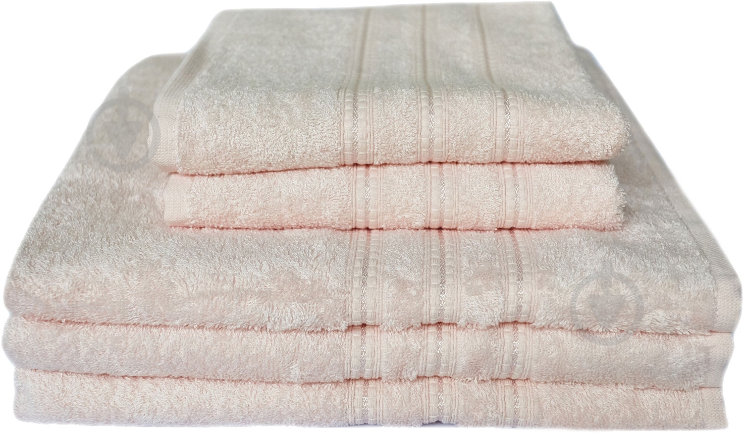 Набор полотенец Alice персиковый Arya - фото 2 Набор полотенец Alice персиковый Arya - фото 2