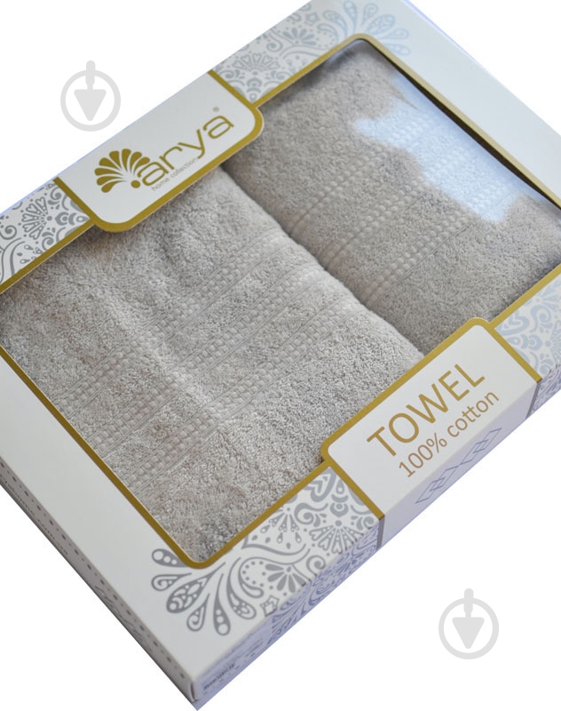 Набор полотенец Alice серый Arya - фото 4