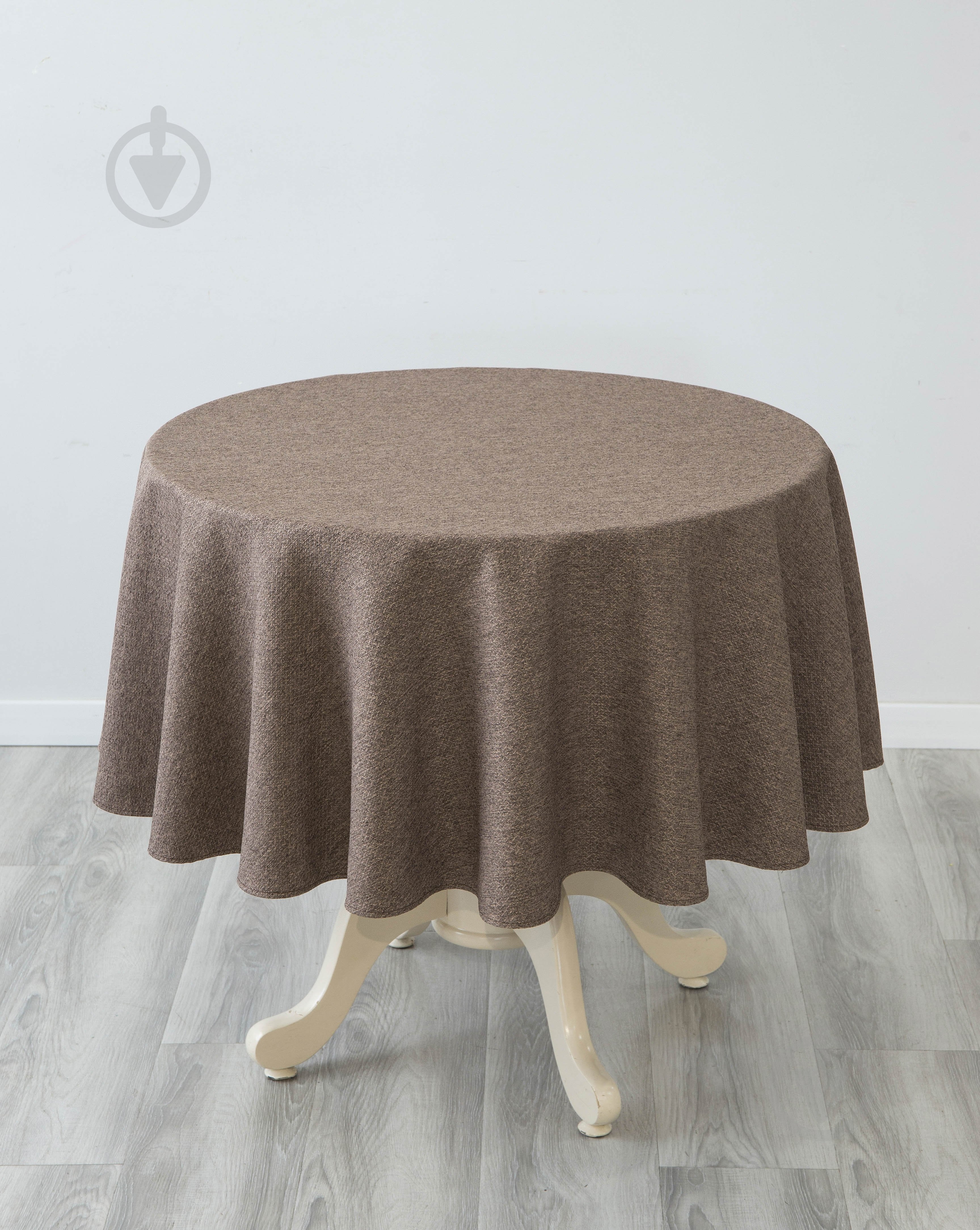 Скатерть Parma Ø 160 см тауп Luna - фото 1