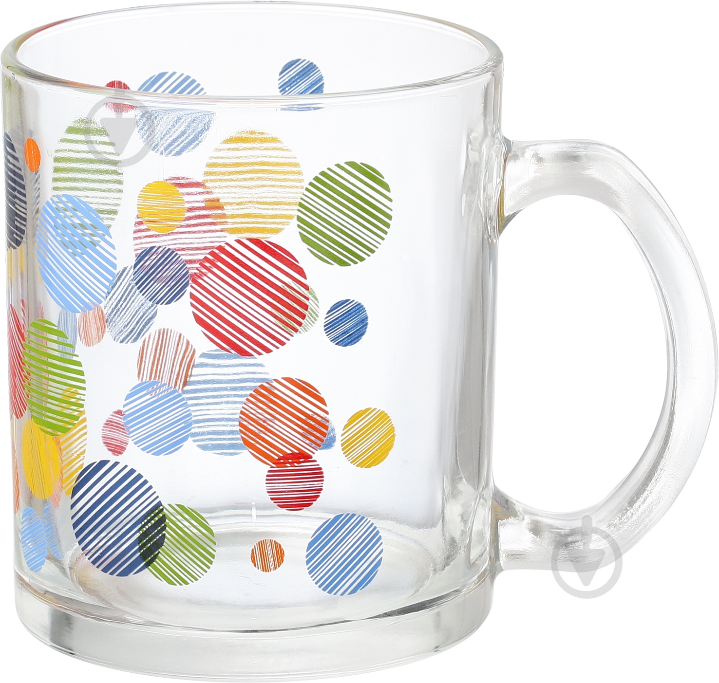 Чашка Danore Полосатые круги 340 мл - фото 1 Чашка Danore Полосатые круги 340 мл - фото 1