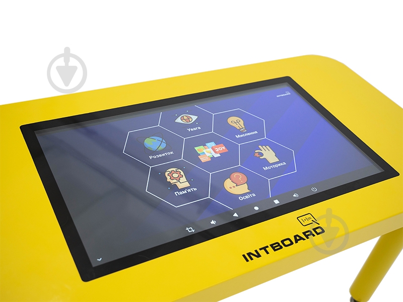 Интерактивный детский стол Intboard NOVA 32'' yellow (10586082) - фото 2