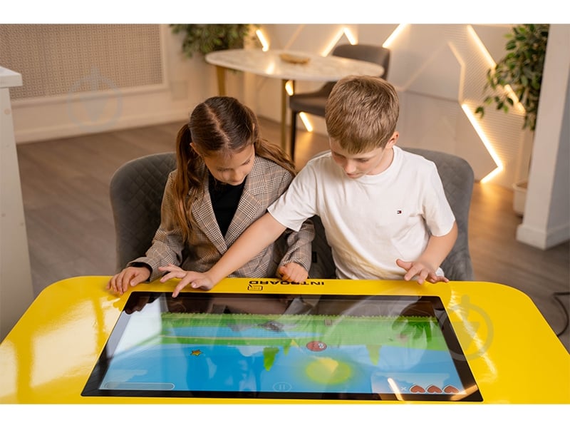 Интерактивный детский стол Intboard NOVA 32'' yellow (10586082) - фото 6