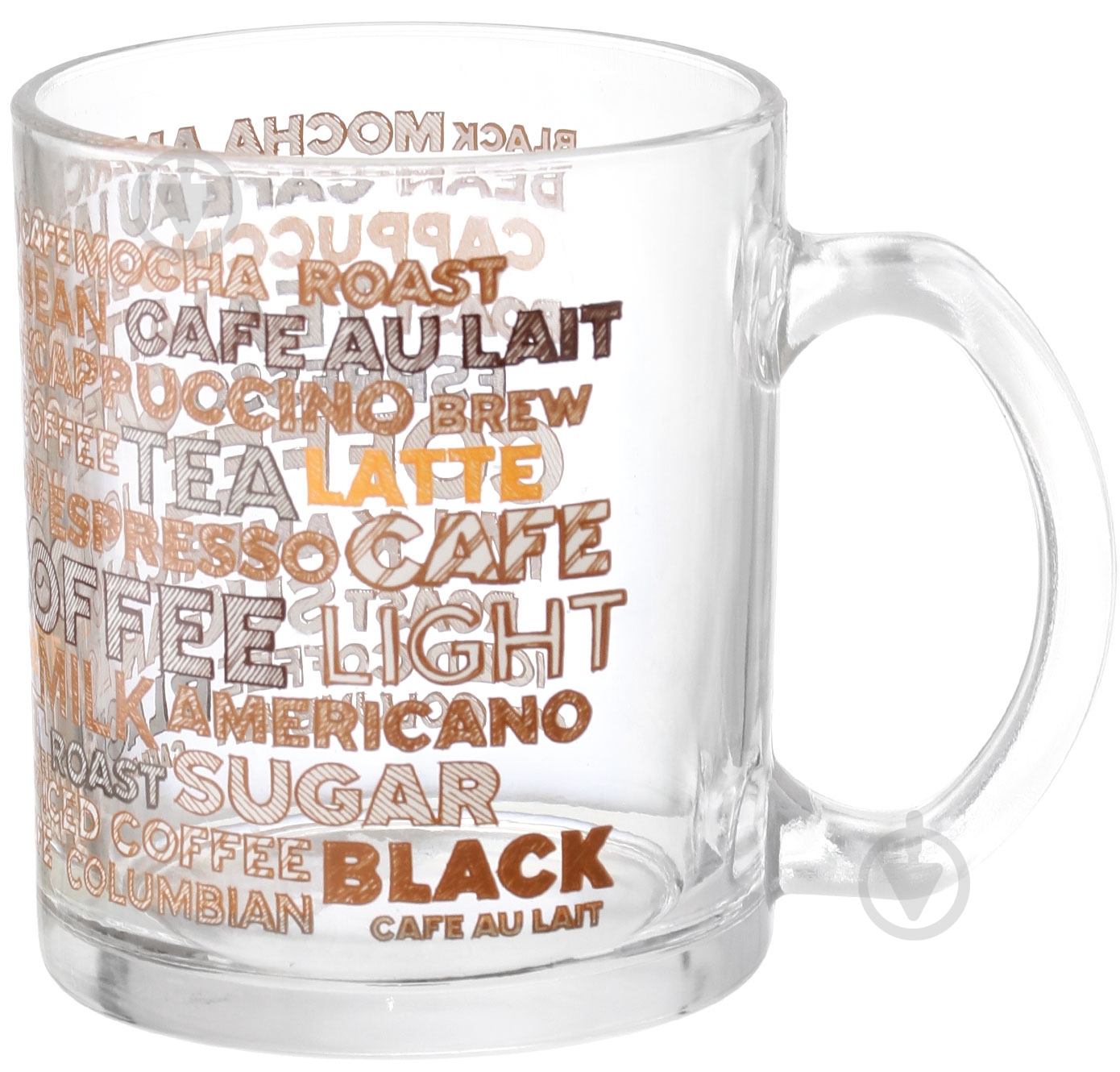 Чашка Danore Роспись кофе 340 мл - фото 1