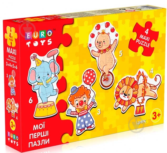 Пазлы Euro toys цырк (4820208030489) - фото 1