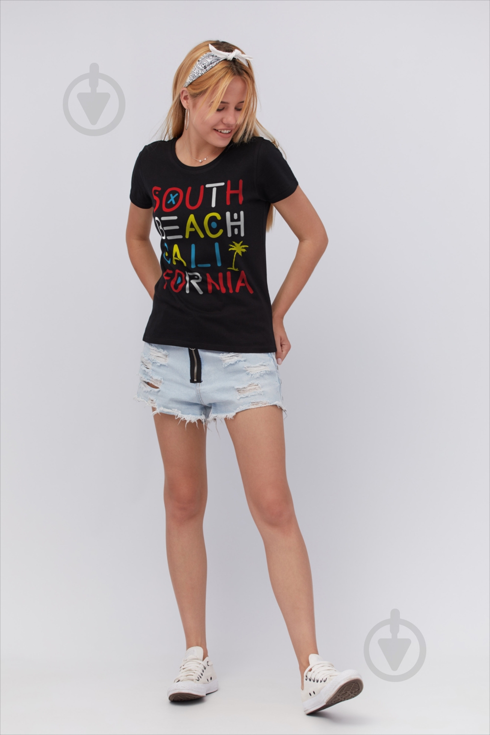 Футболка YAPPI Basic WB1026 р.S чорний - фото 2