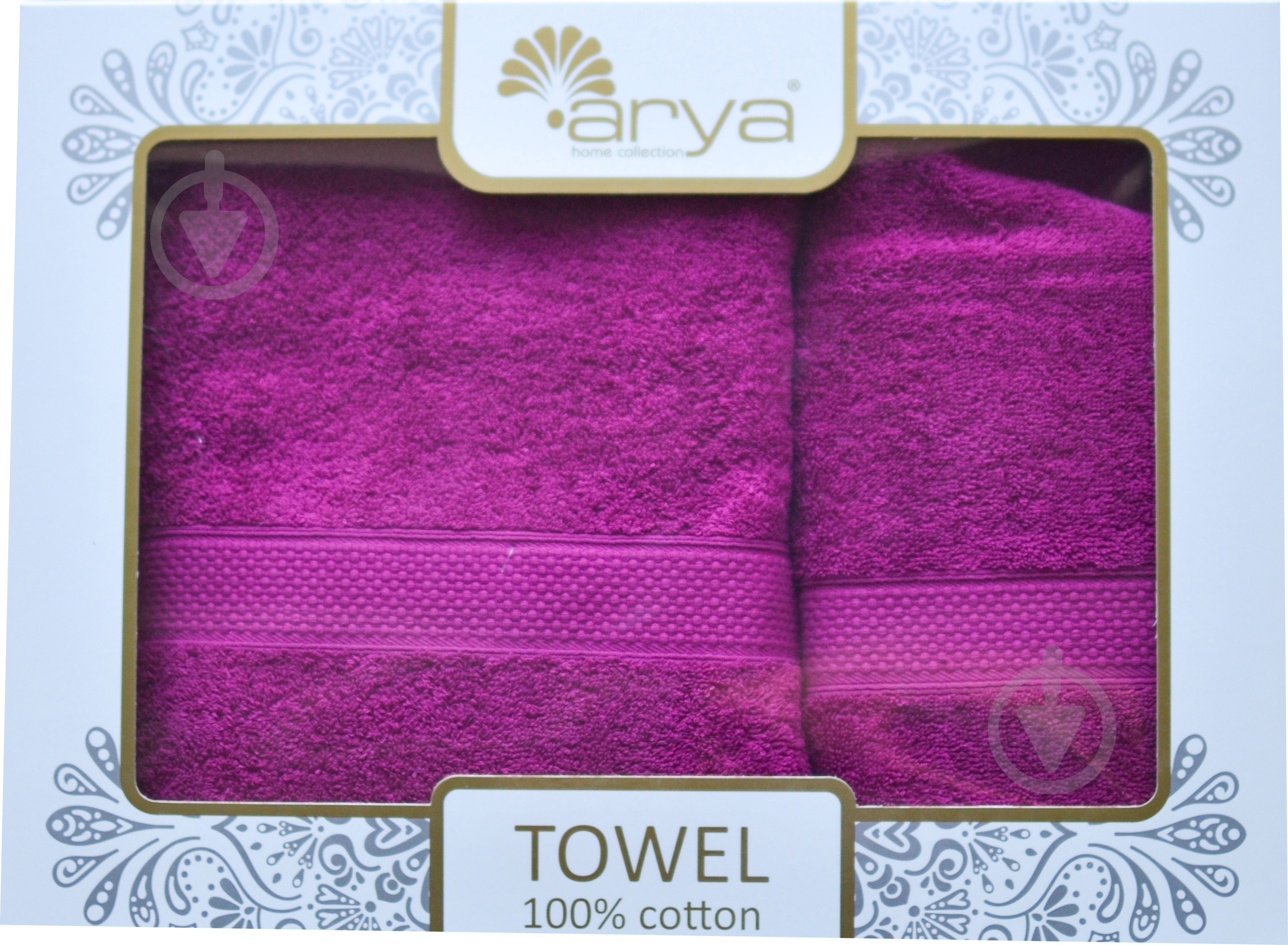 Набор полотенец Miranda Soft фуксия Arya - фото 5 Набор полотенец Miranda Soft фуксия Arya - фото 5