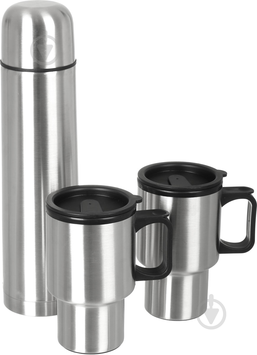 Набор термос 1 л + 2 чашки - фото 1 Набор термос 1 л + 2 чашки - фото 1