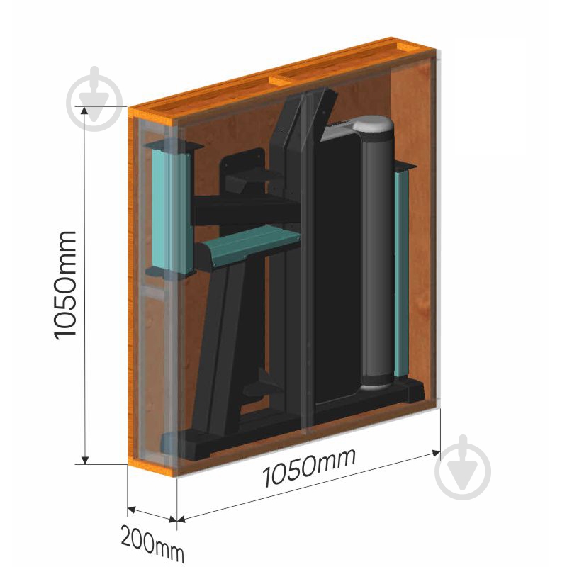 Скамья Скотта InterAtletika LC303 - фото 3