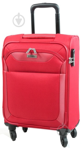 Чемодан Paklite Rom 52/60 л красный 98348-10 - фото 1