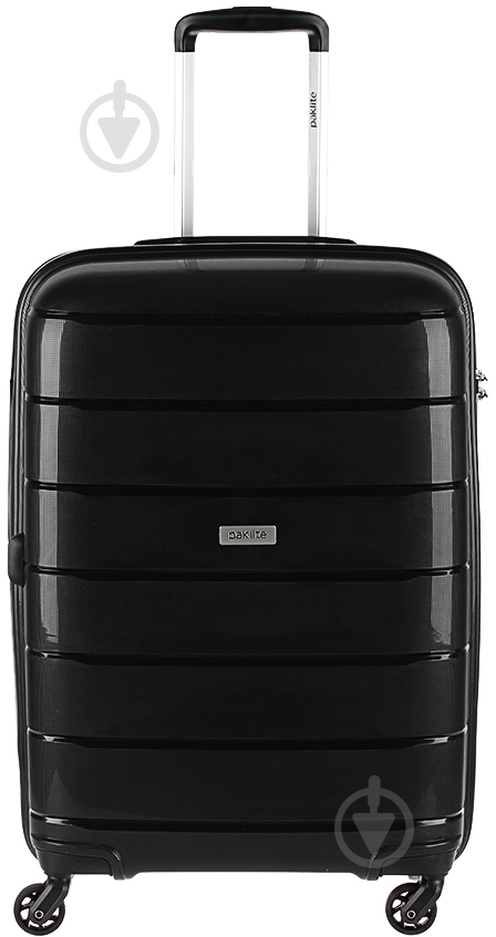 Чемодан Paklite Mailand 38 л черный TL073347-01 - фото 1