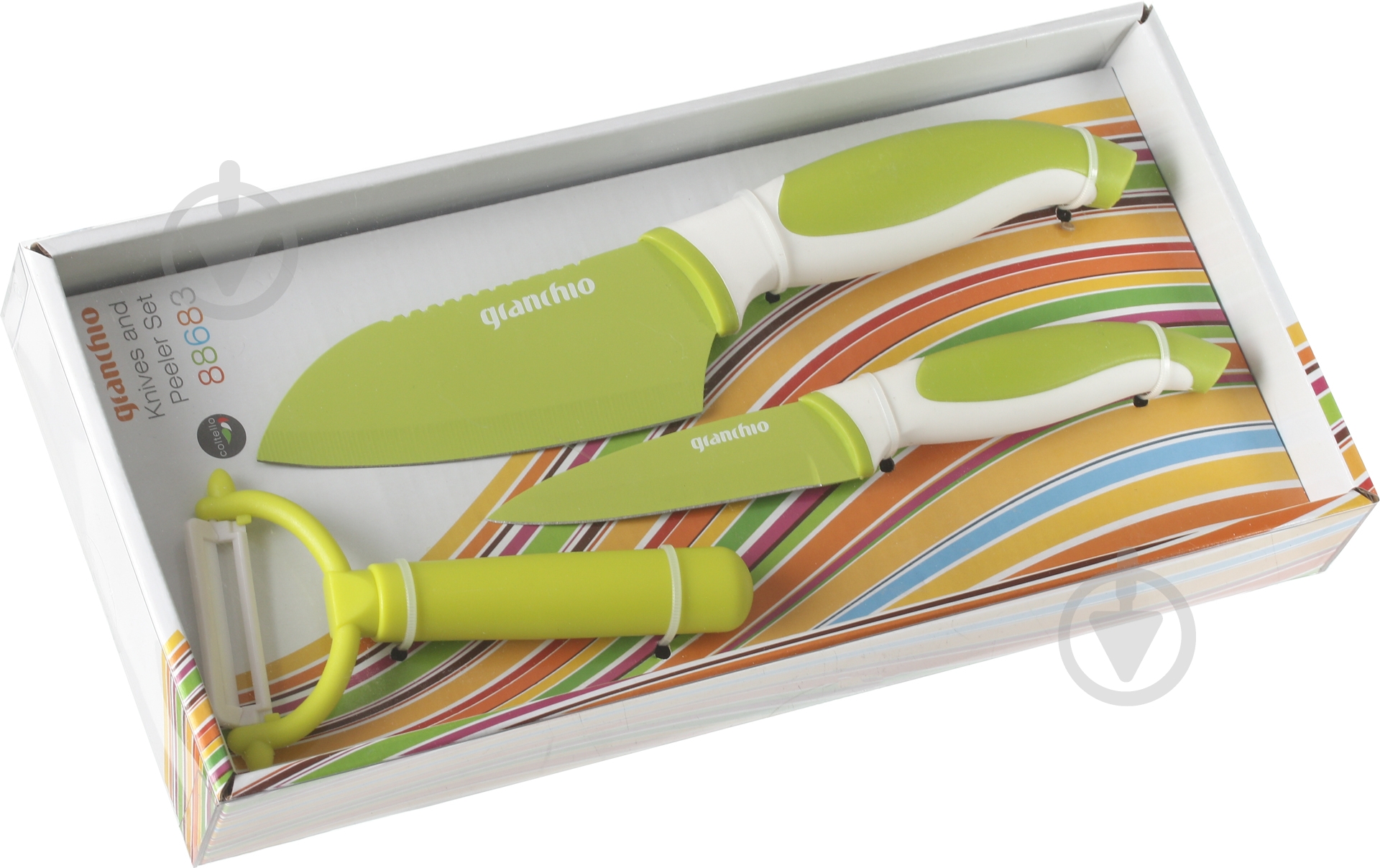 Набор ножей Granchio Coltello 3 предмета 88683 - фото 5