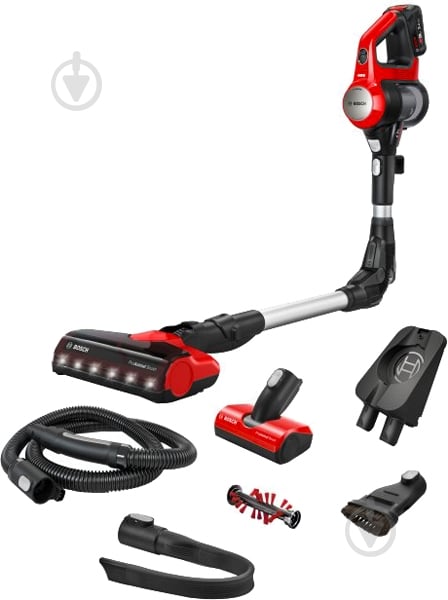 Пылесос аккумуляторный Bosch Unlimited 7 BBS711ANM red - фото 1