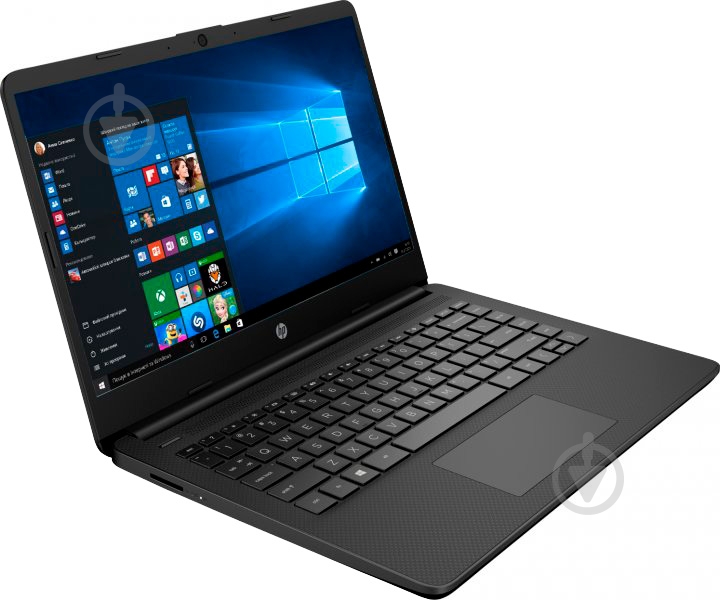 Ноутбук HP 14s-dq2004ua 14 (4L5X4EA) black - фото 2