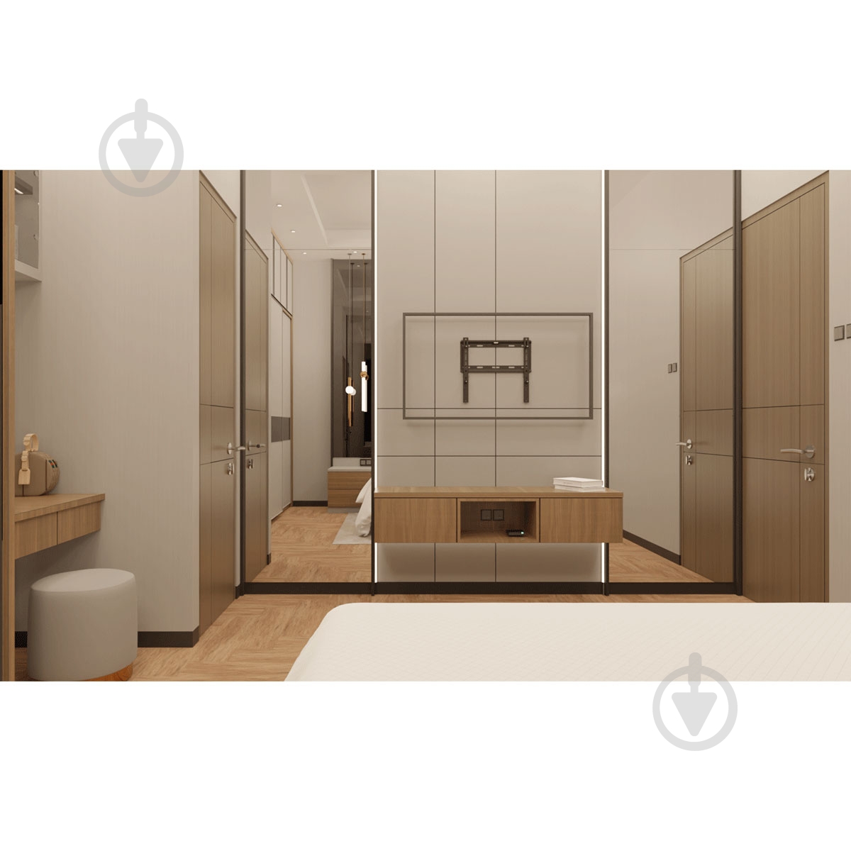 Крепление для телевизора Valore TW-46 фиксированные 42"-90" черный - фото 17