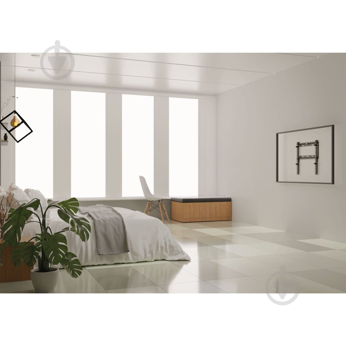 Крепление для телевизора Valore TW-46 фиксированные 42"-90" черный - фото 16