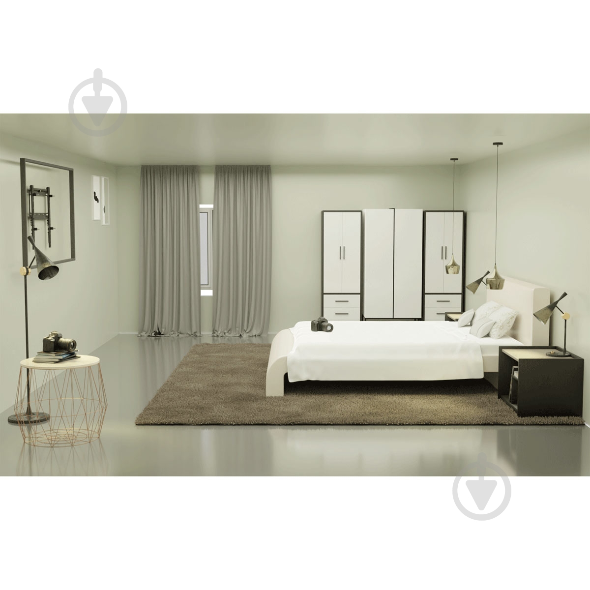 Крепление для телевизора Valore TW-46 фиксированные 42"-90" черный - фото 14