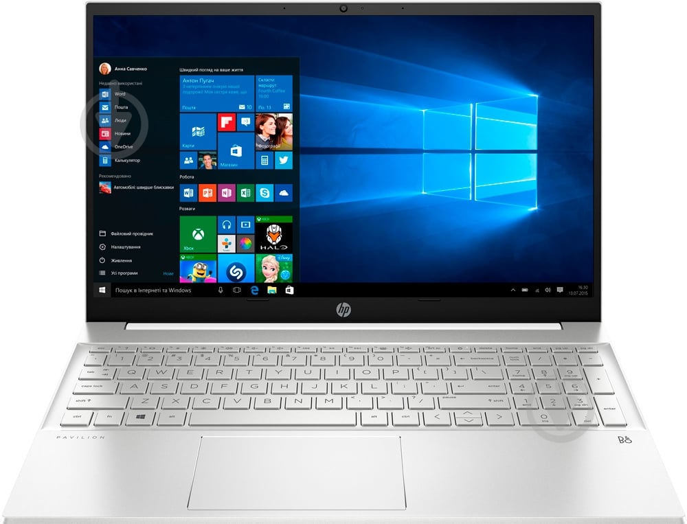 ᐉ Ноутбук HP Pavilion Laptop 15-EH1000UA 15,6 (4L5Z3EA) ceramic