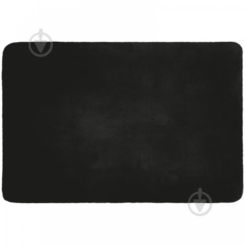 Плед флис 120x180 см черный - фото 3