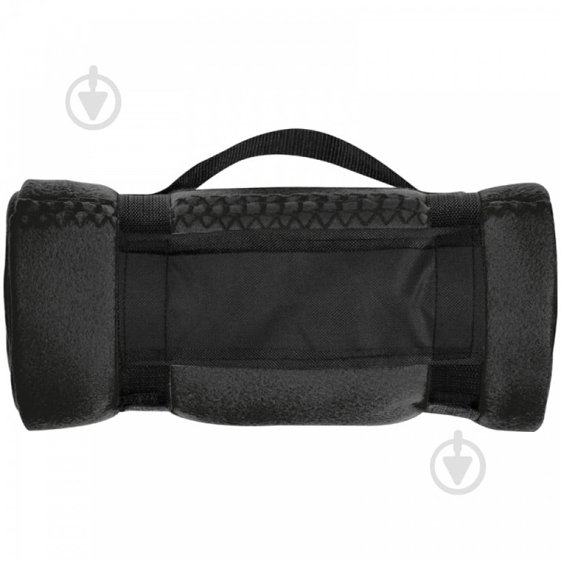 Плед флис 120x180 см черный - фото 2