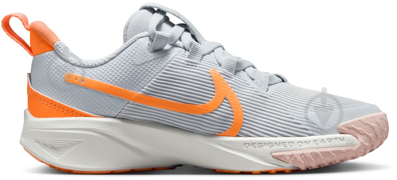 Кросівки для дівчаток Nike STAR RUNNER 4 DX7614-008 р.34 сірі - фото 2 Кросівки для дівчаток Nike STAR RUNNER 4 DX7614-008 р.34 сірі - фото 2
