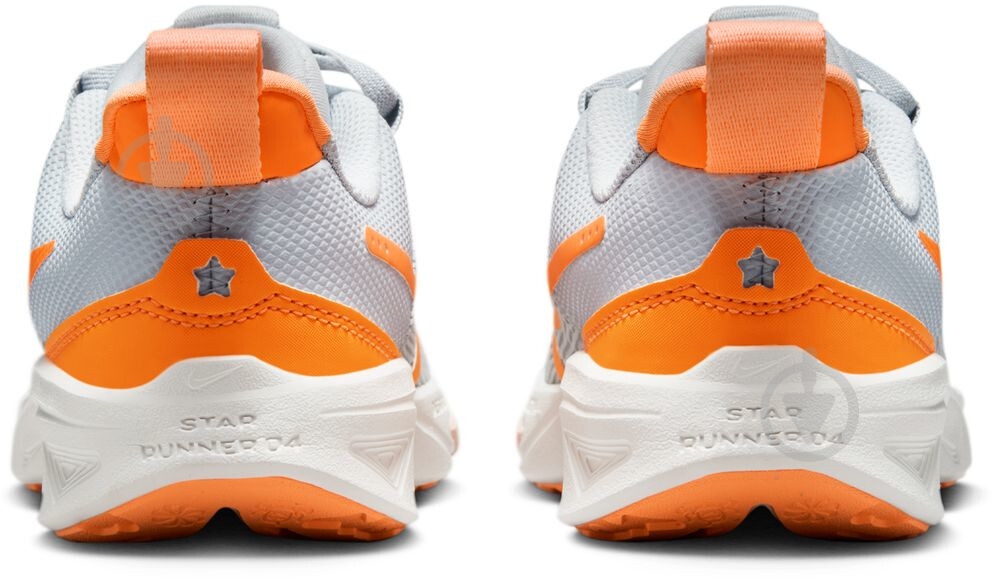 Кросівки для дівчаток Nike STAR RUNNER 4 DX7614-008 р.34 сірі - фото 6 Кросівки для дівчаток Nike STAR RUNNER 4 DX7614-008 р.34 сірі - фото 6